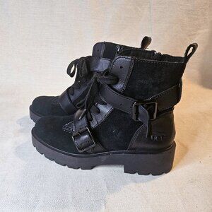 UGG Zorrah Women's Calf Hair Ankle Boots - Size 7.5